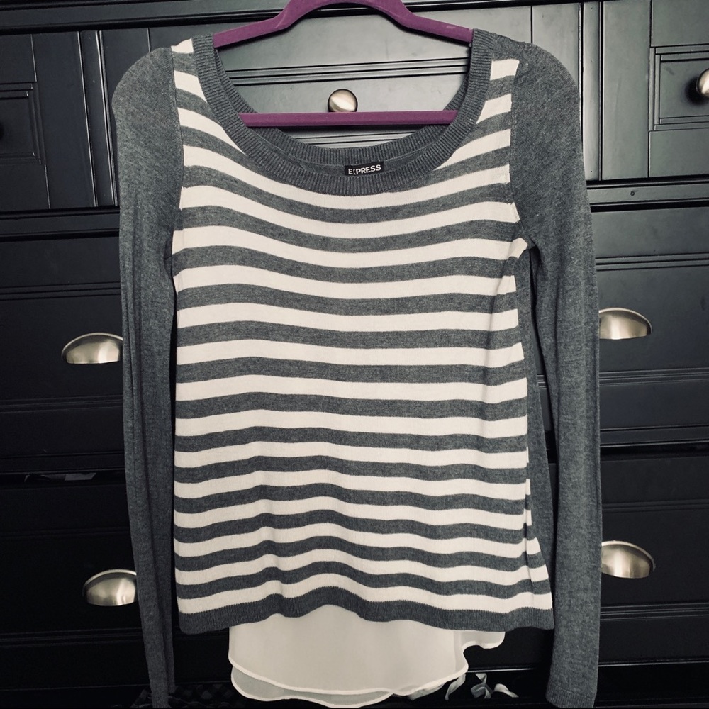 Express striped sweater - Picture 3 of 6
